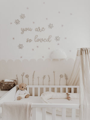 Wildblumen aus Holz - BohoWildflowerVibes