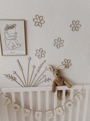 Wildblumen aus Holz - BohoWildflowerVibes