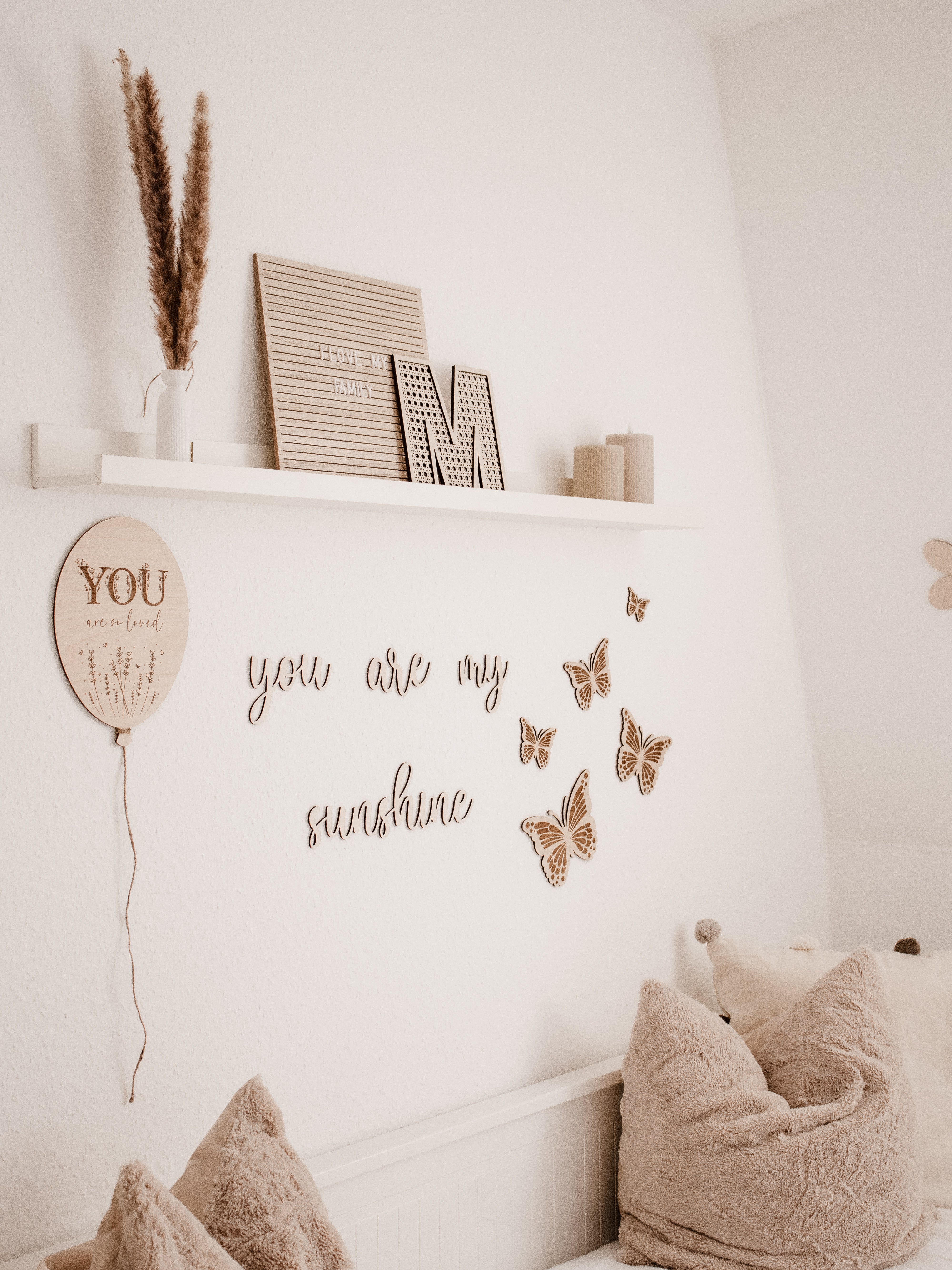 Schriftzug- you are my sunshine - BohoWildflowerVibes