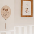 Ballon aus Holz - You are so loved - BohoWildflowerVibes